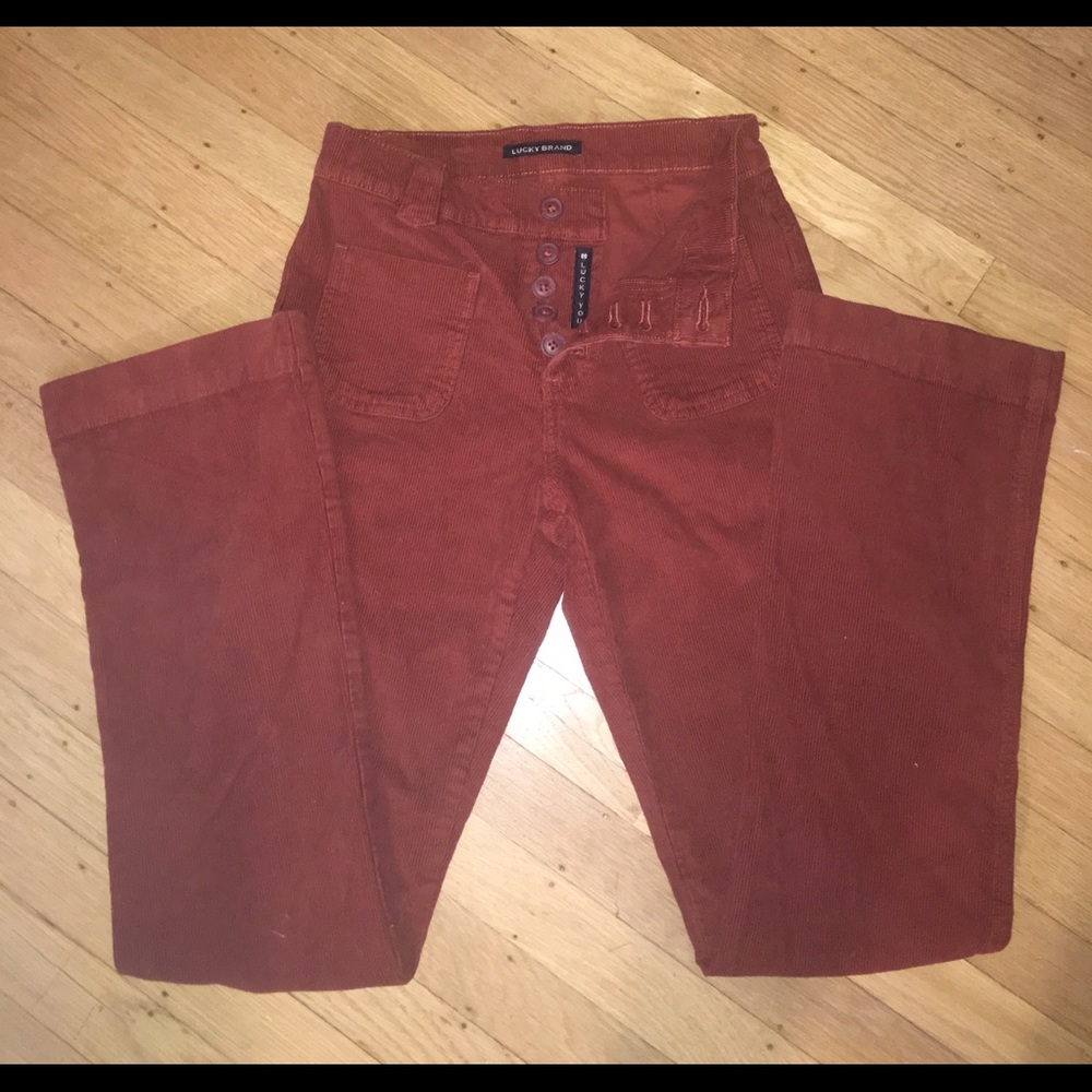 Corduroy bootcut jeans by Lucky